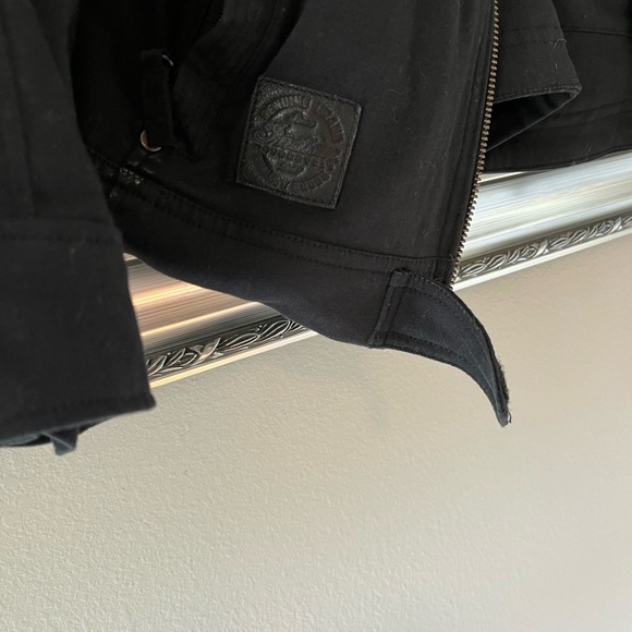 Women’s Black Indian Motorcycle Jacket Small - Picture 2 of 4